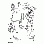 Схема вузла: Електропроводка (Model) для Suzuki GSX-R1100
