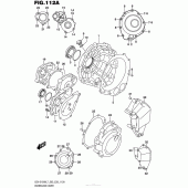 Схема вузла: Кришки картера для Suzuki GSX-S1000