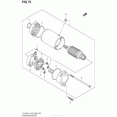 Схема узла: Стартер электрический для Suzuki VL1500 Boulevard C90