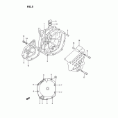 Схема вузла: Кришки картера для Suzuki GSX-R750