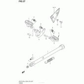 Схема вузла: Stand (Dr-Z125L4 E28) для Suzuki DR-Z125 DR-Z125L