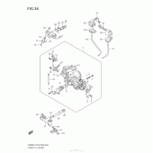 Схема узла: Throttle Body (Vl800T E28) для Suzuki VZ800 Boulevard M50