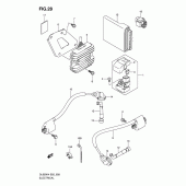 Схема вузла: Електроустаткування для Suzuki DL650 V-Strom