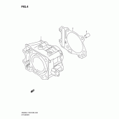 Схема вузла: Циліндр для Suzuki AN400 Burgman (EU analogue of SkyWave)