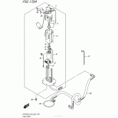 Схема вузла: Паливний насос для Suzuki SFV650 Gladius