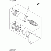 Схема вузла: Електричний стартер для Suzuki VL1500 Boulevard C90 BOSS