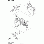 Схема вузла: Throttle Body (Vl800Bl5 E28) для Suzuki VL800 Boulevard C50 BOSS