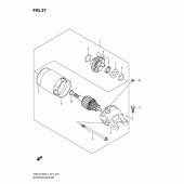 Схема узла: Стартер электрический для Suzuki GSX-R1000
