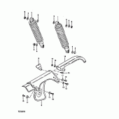 Схема узла: Кожух цепной передачи (E22) для Suzuki TS250