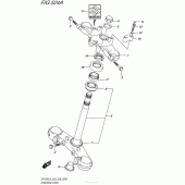 Схема вузла: Рульова траверса для Suzuki SFV650 Gladius