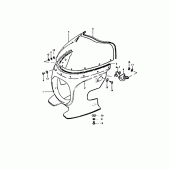 Схема узла: Облицовочные элементы для Suzuki GS1000