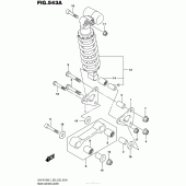 Схема узла: Рычаг прогрессии (Gsx-R1000L7 E03) для Suzuki GSX-R1000