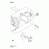 Схема вузла: Фара для Suzuki DR650 DR650SE
