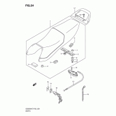 Схема вузла: Сидіння для Suzuki GS500