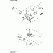 Схема вузла: Ручки керма для Suzuki VZ1500 Boulevard M90