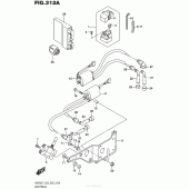 Схема вузла: Електроустаткування (Sv650L7 E03) для Suzuki SV650