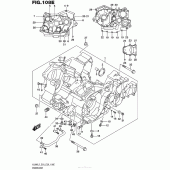 Схема узла: Картер двигателя (Vl800Tl5 E33) для Suzuki VL800 Boulevard C50
