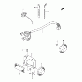 Схема вузла: Електропроводка Suzuki DR-Z125 DR-Z125