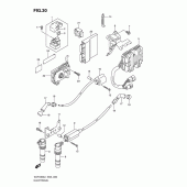 Схема узла: Электрооборудование (Vlr1800l1 e2) для Suzuki VLR1800 Intruder C1800R/ Boulevard C109R