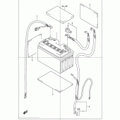 Схема вузла: Акумулятор для Suzuki GSX1300 Hayabusa