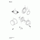 Схема узла: Масляный насос для Suzuki SV1000