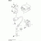 Схема узла: Электрооборудование для Suzuki DR-Z400 DR-Z400S