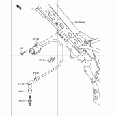 Схема вузла: Система запалювання для Suzuki DR-Z110