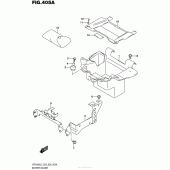 Схема узла: Крепление аккумулятора для Suzuki VZR1800 Boulevard M109R B.O.S.S