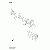 Схема узла: Балансировочный вал для Suzuki DR650 DR650SE