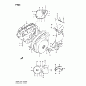 Схема узла: Крышки картера для Suzuki LS650 Boulevard S40