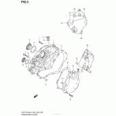 Схема вузла: Кришки картера для Suzuki GSX-R1000