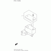 Схема вузла: Кришка головного гальмівного (Опція) для Suzuki AN650 Burgman (E
