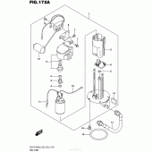 Схема узла: Топливный насос для Suzuki GSX-R1000