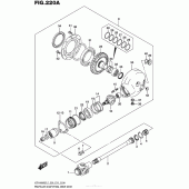 Схема вузла: Редуктор & Карданний вал Suzuki VZR1800 Boulevard M109R BOSS