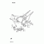 Схема узла: Рама для Suzuki DR200 DR200