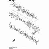 Схема вузла: Трансмісія для Suzuki GSX-R1000