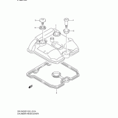 Схема узла: Клапанная крышка для Suzuki DR-Z400 DR-Z400S