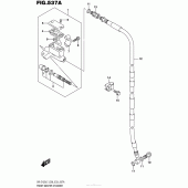 Схема узла: Передний тормозной цилиндр (Dr-Z125L E28) для Suzuki DR-Z125 DR-Z125