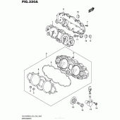 Схема вузла: Speedometer (Gsx1300Ral6 E03) для Suzuki GSX1300 Hayabusa