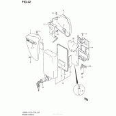 Схема вузла: Бічні панелі для Suzuki LS650 Boulevard S40
