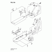 Схема вузла: Вихлопна система (Model k9) для Suzuki VZ800 Intruder M800/Boulevard M50