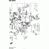 Схема вузла: Wiring Harness (An650Zl6 E33) для Suzuki AN650 Burgman (EU analogue of SkyWave)