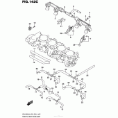 Схема вузла: Throttle Body Hose/Joint (Gsx-R600L6 E33) для Suzuki GSX-R600