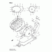 Схема узла: Крышки картера для Suzuki VZ800 Intruder M800/ Boulevard M50