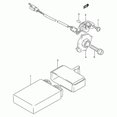 Схема вузла: Імпульсний датчик (Model r/s) для Suzuki RF900