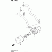 Схема вузла: Олійний охолоджувач для Suzuki DL650 V-Strom
