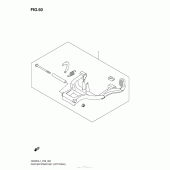 Схема узла: Центральная подставка для Suzuki GW250 Inazuma