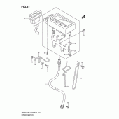 Схема узла: Спидометр (Dr-z400sl2 e33) для Suzuki DR-Z400 DR-Z400S