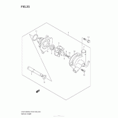 Схема узла: Водяной насос для Suzuki GSX1300 Hayabusa