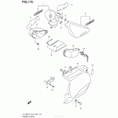 Схема узла: Боковые панели (Vl1500Bl4 E28) для Suzuki VL1500 Boulevard C90